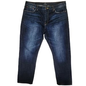 Lucky Brand Jeans Mens 38x30 329 Classic Straight Blue Denim LA California 1990